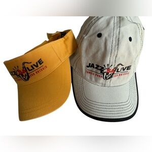 Jazz’SALive San Antonio Festival Hat Visor Bundle –  Embroidered Caps‎
